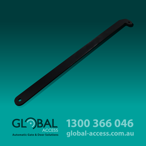 Swing Gate Extended Arm (Black) – Suit FAAC 390 & GENIUS Trigon