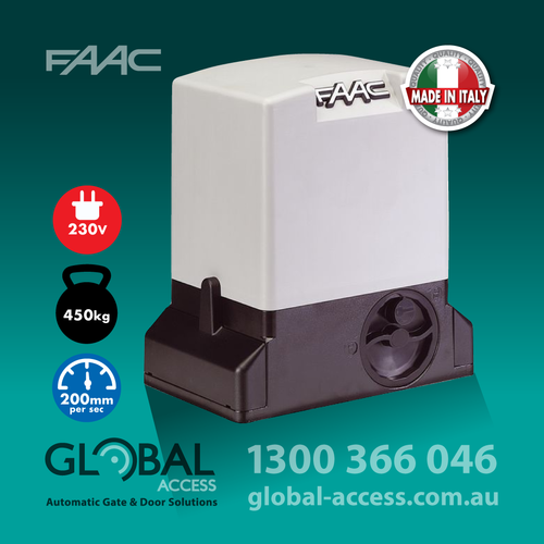 FAAC 740 230v Electric Sliding Gate Motor