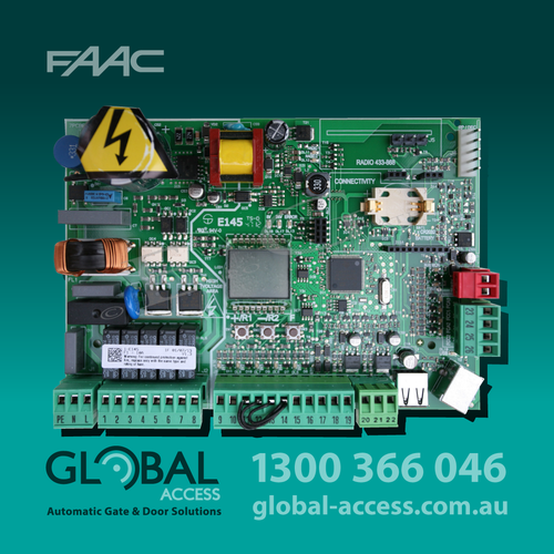 FAAC E145S 240V Swing / Sliding Gate Control Board