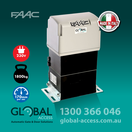 FAAC 844 230v Electric Sliding Gate Motor