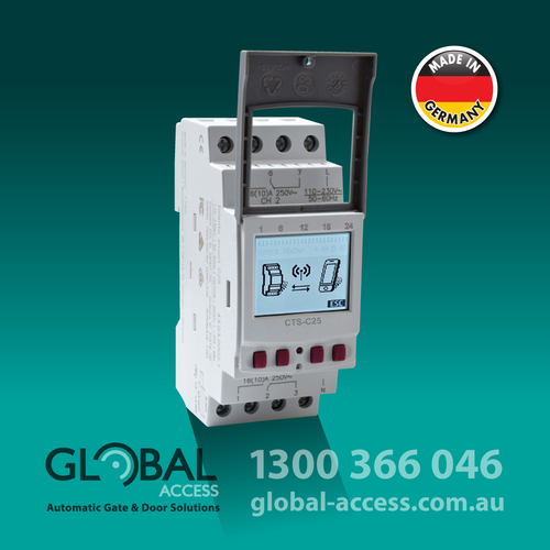 12/24V AC/DC Digital 365 Day Timer