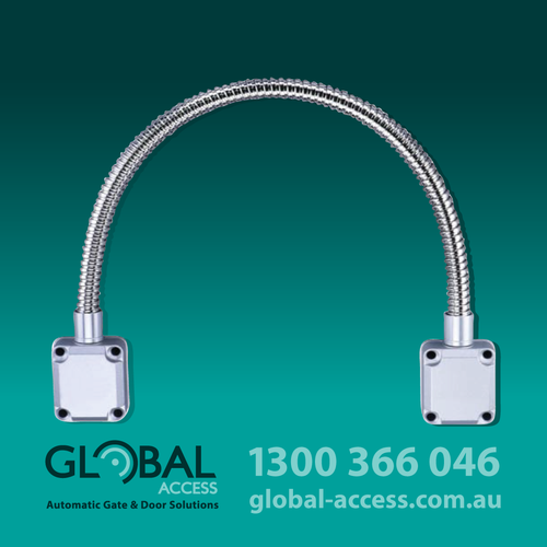 CABLE PROTECTOR WITH TERMINAL BLOCKS AND 8-WIRES – SILVER / GREY