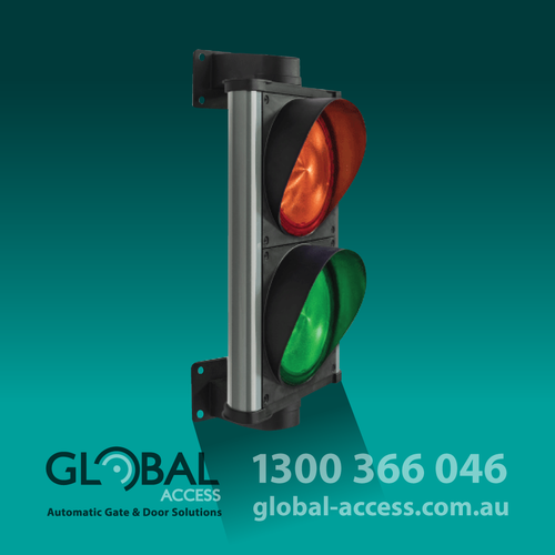 24V TO 230V LED TRAFFIC LIGHT – RED & GREEN