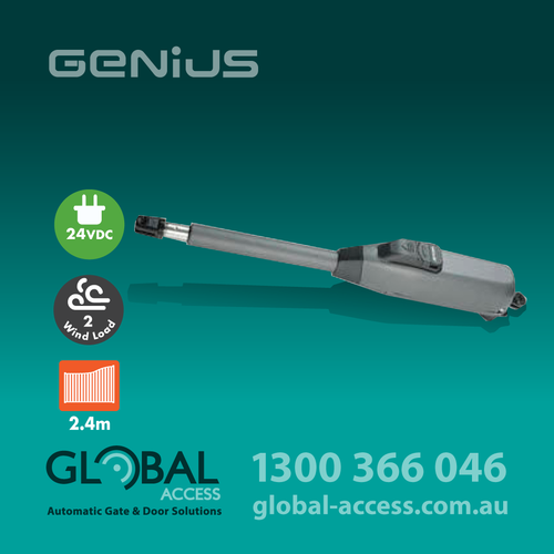 GENIUS MISTRAL 324 ENV 24V ELECTRIC SWING GATE MOTOR