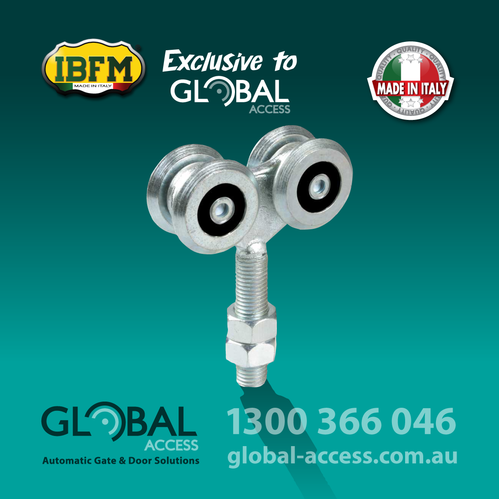 Fixed 4 Wheel Steel Trolley – Medium OR Large