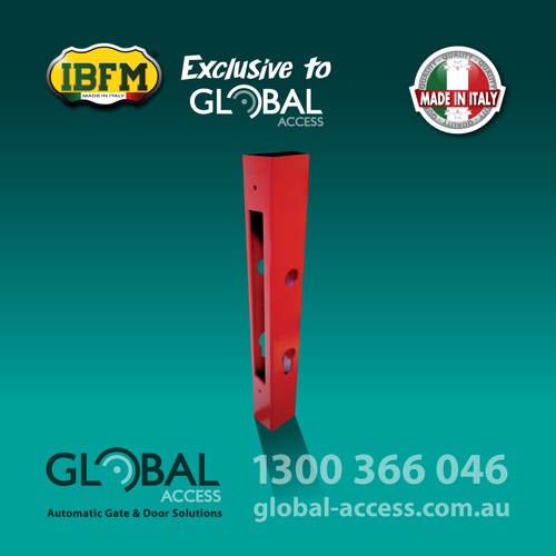 Pre-Cut Post for Mortice Lock