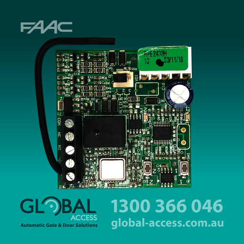 FAAC 1 OR 2 Channel Plug-In Receivers 433mhz RC
