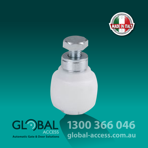 Nylon Roller – White – 30mm L x 35mm Ø