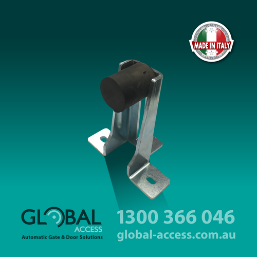 Gate Stop With Adjustable Rubber Stop – 145mm H