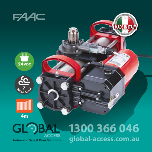 FAAC S800H 24V HYDRAULIC UNDERGROUND SWING GATE MOTOR – ADVANCED