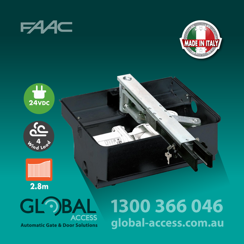 FAAC 770 24V ELECTRIC UNDERGROUND SWING GATE MOTOR – ADVANCED